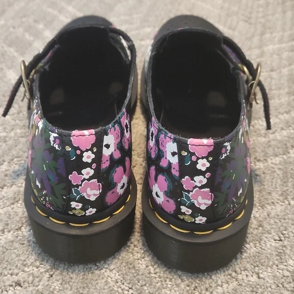 Floral Dr Martens Mary Janes - Picture 2 of 6
